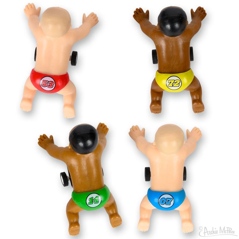 Archie McPhee Racing Babies - Set of 4 - Image 3
